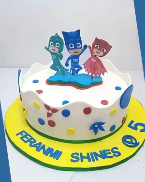PJ Mask Hero Birthday Cake