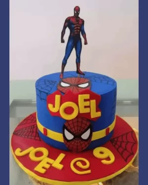 Spiderman Adventure Birthday Cake