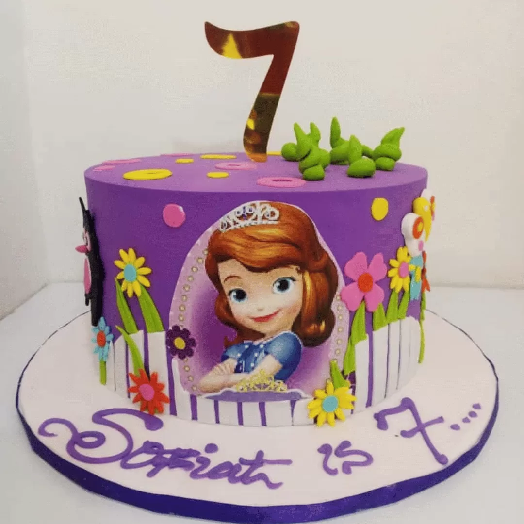 A 2 tier Princess Sofia Cake - Picture of Maria's Cakes Kilkenny -  Tripadvisor