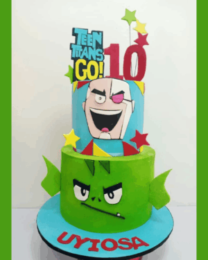 Teen Titans Adventure Cake