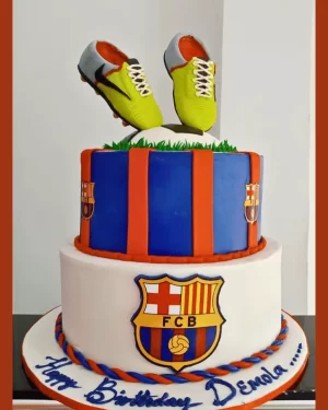 Barcelona Celebration Cake