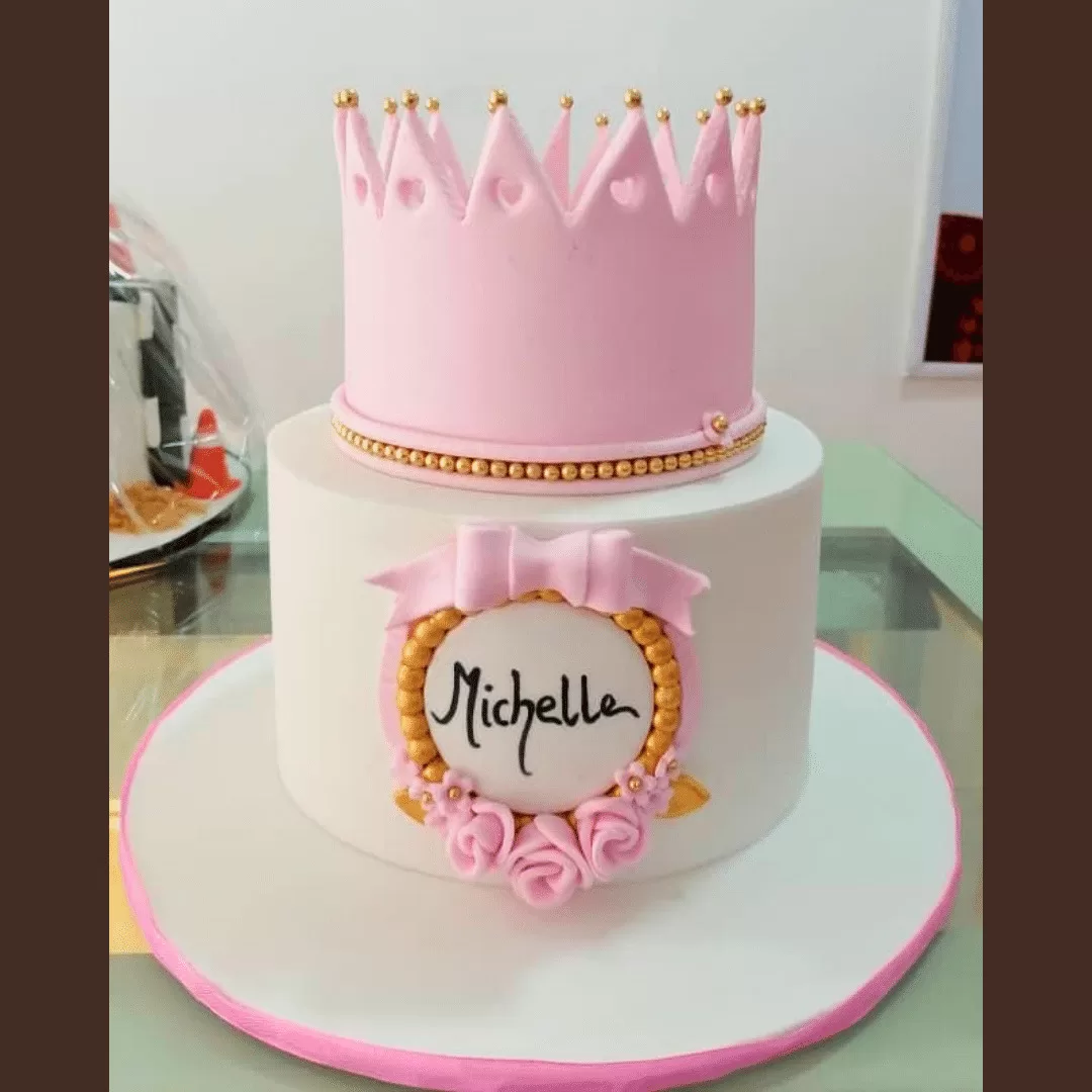2-Tier Royal Birthday Cake