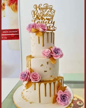 3-Tier Birthday Cake - 01