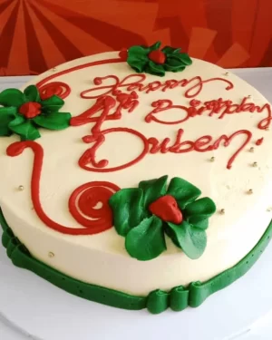 Regular Buttercream Cake