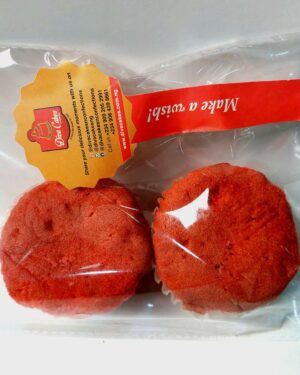 Strawberry Cupcakes (2pcs, uniced)