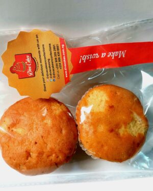 Vanilla Cupcakes (2pcs, uniced)