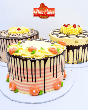 High Buttercream Cake