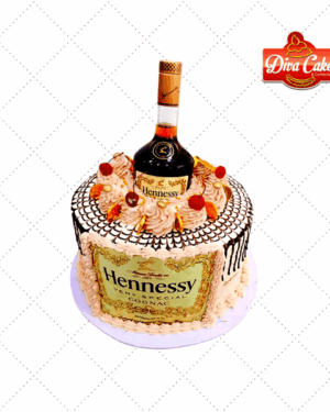 Hennessy Bottle Celebration Cake