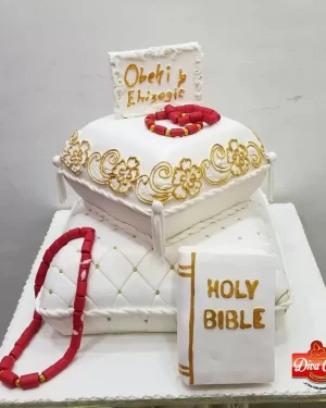 Royal Blessing Wedding Cake