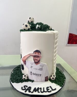 Blaze Sports Jersey Birthday Cake