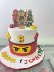 Lego Ninja Birthday Cake