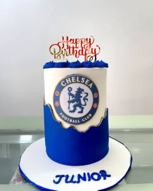 Chelsea Football Birthday Cake