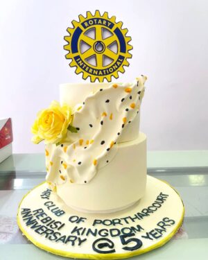 Rotary Club Anniversary Cake