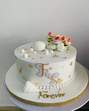 Classic Fondant Birthday Cake