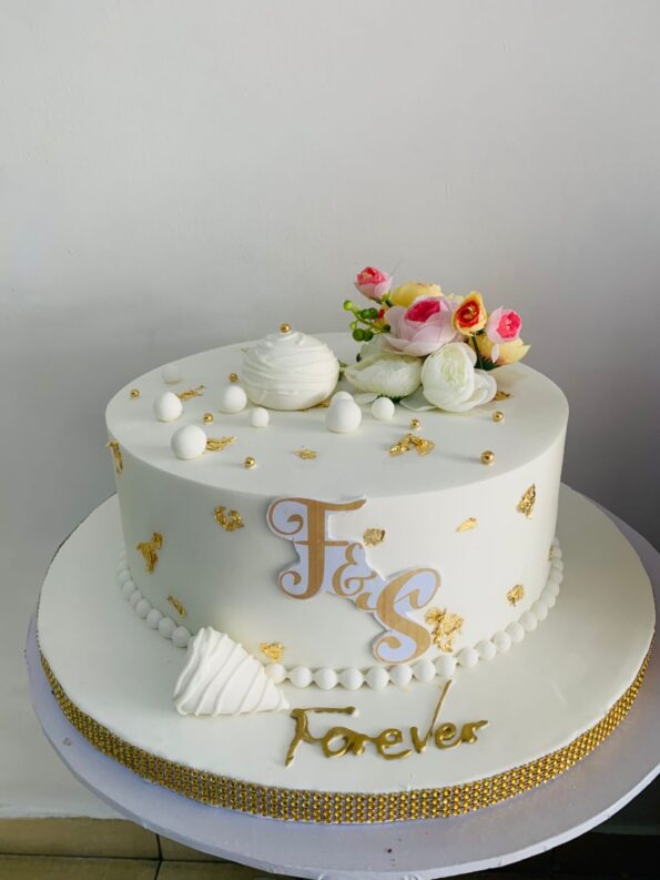 Classic Fondant Birthday Cake