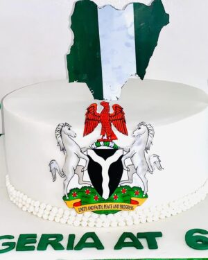 Nigeria at 65 Celebration Cake
