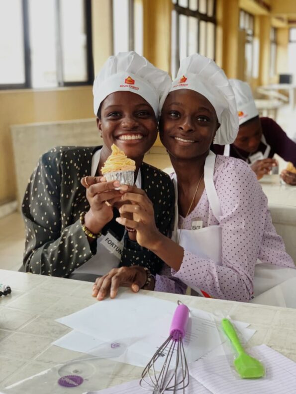 summer baking training Lagos 2 Diva Cakes Empowers Young Girls with Summer Baking Skills Training in Lagos