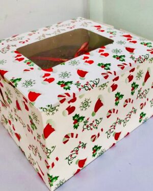 8" Christmas Fruit Cake (Box)